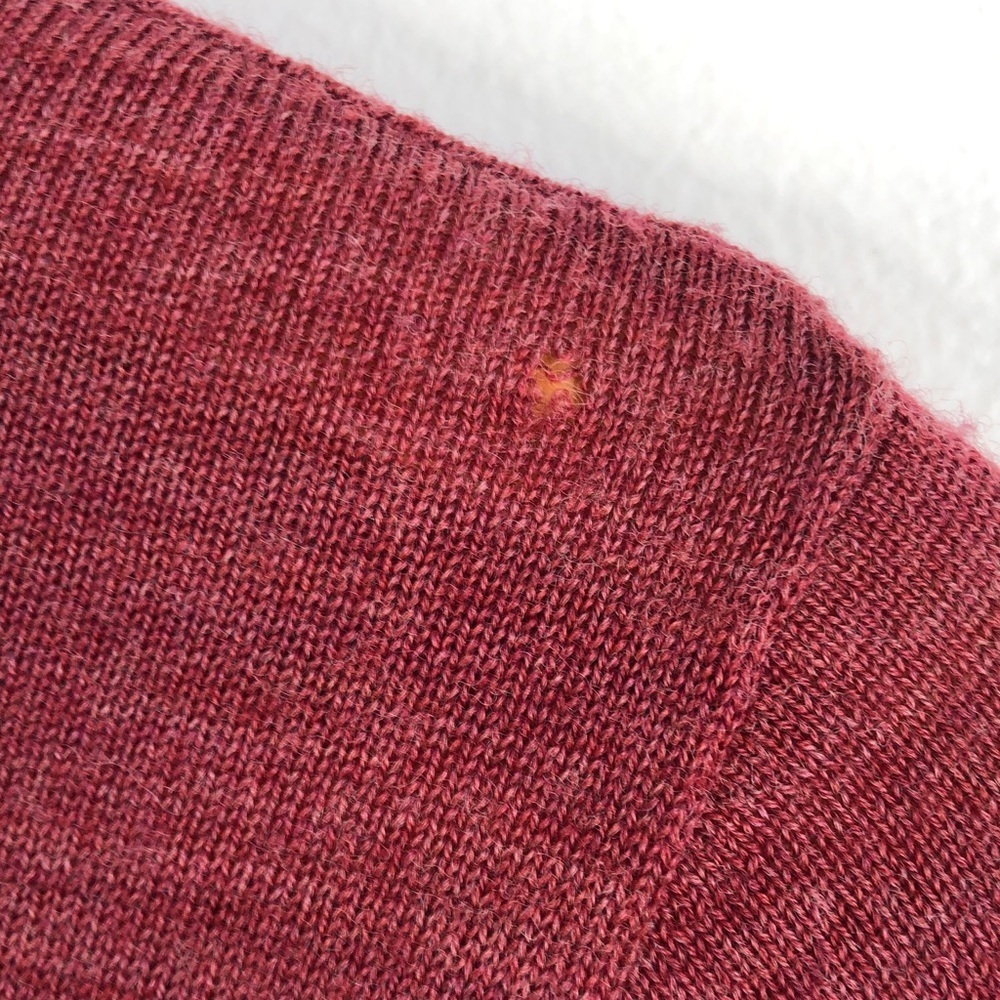 Nanette Lepore Merino wool lightweight sweater with “ruffle” cuffs - Picture 5 of 5